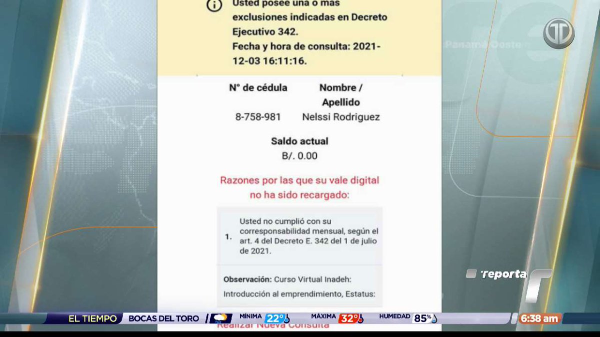 TReporta's tweet photo. Personas se quejan que no han podido acceder al curso virtual del @InadehOficial y no reciben el #ValeDigital. #TReporta #ReporteroCiudadano https://t.co/JRgRnwunpW