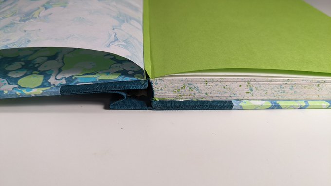 I made a book for my partner to draw in! He wanted one with bleedproof paper to suit his Copics.   I<a href="/tag/diy"class="tags"><span>#diy</span></a><a href="/tag/creative"class="tags"><span>#creative</span></a><a href="/tag/creativity"class="tags"><span>#creativity</span></a><a href="/tag/bookbinding"class="tags"><span>#bookbinding</span></a>