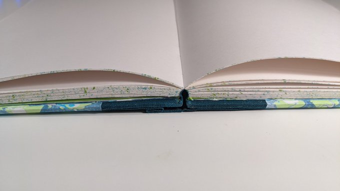 I made a book for my partner to draw in! He wanted one with bleedproof paper to suit his Copics.   I<a href="/tag/diy"class="tags"><span>#diy</span></a><a href="/tag/creative"class="tags"><span>#creative</span></a><a href="/tag/creativity"class="tags"><span>#creativity</span></a><a href="/tag/bookbinding"class="tags"><span>#bookbinding</span></a>