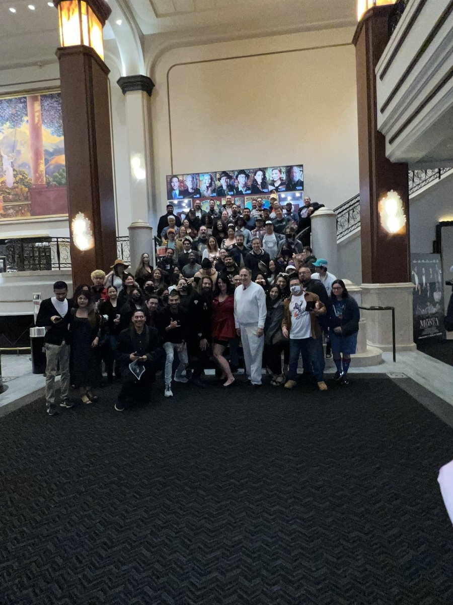 Avicheee's tweet photo. WERE NOT LEAVING!!!!!
@CEOAdam so many apes!!!!! #AMC #APESNOTLEAVING #AMCTheatres #WithAdamSundayAtTheGrove #ApesTogetherStrong https://t.co/gYgOpt4CXL