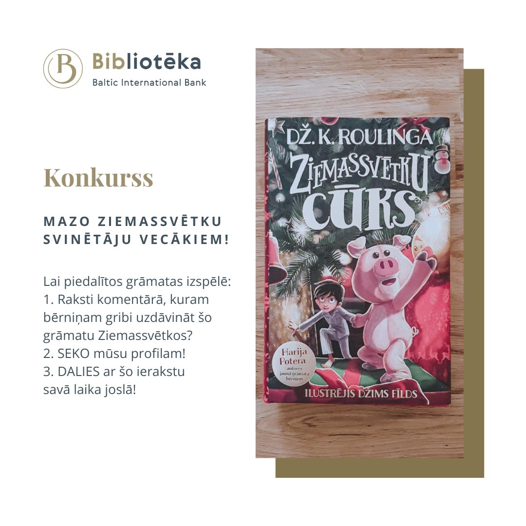 manabiblioteka's tweet photo. #konkurss mazo Ziemassvētku svinētāju vecākiem! 
Ticam, ka mūsu sekotāju lokā ir daudz ģimeņu ar maziem bērniem, kuri mīl, ka viņiem lasa priekšā. Un kas gan var būt mīļāks emocionāli siltāks par priekšā lasīšanu Ziemassvētku gaidīšanas laikā?!

✨Uzvarētāju paziņosim 20.decembrī https://t.co/DLT3K1UTmc