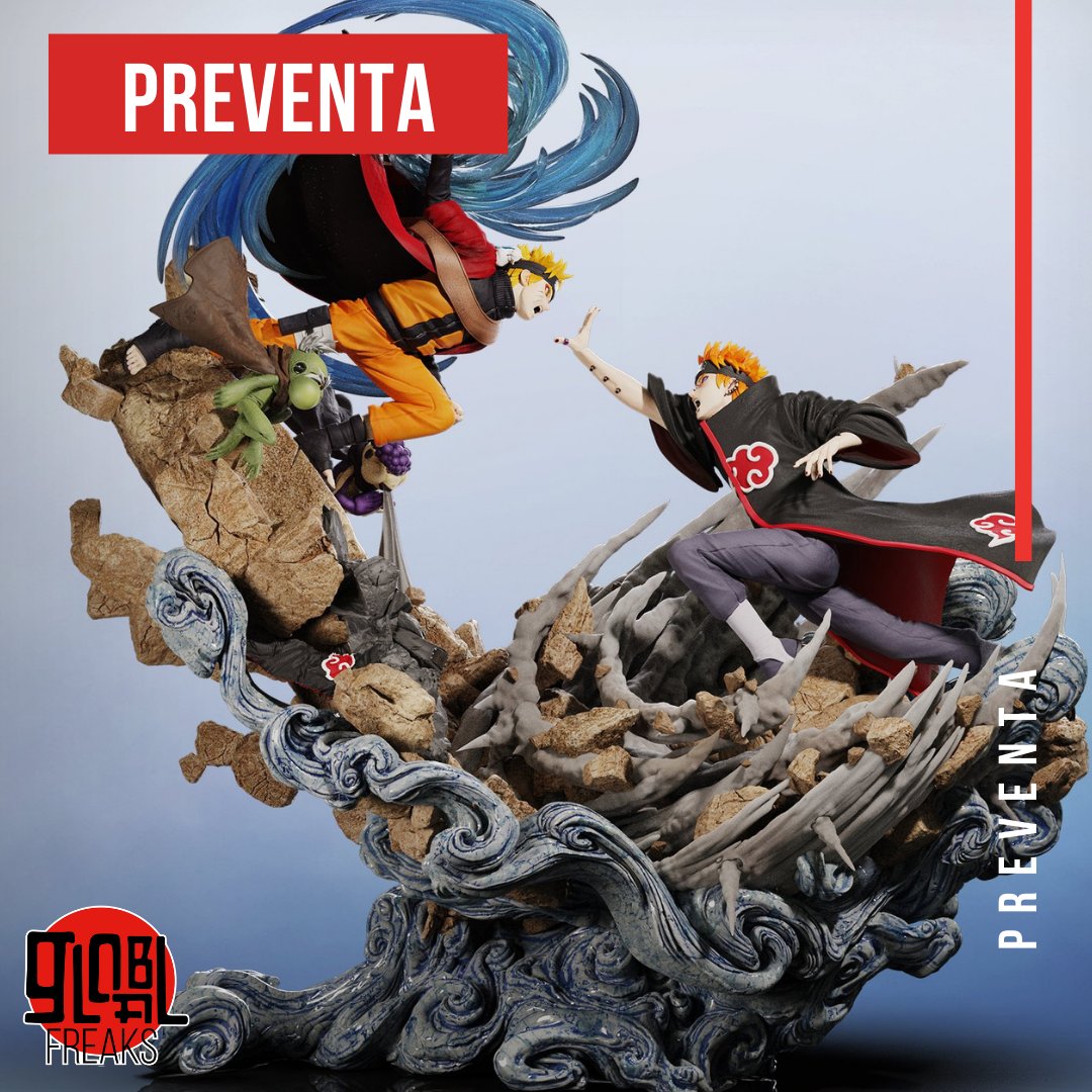global_freaks's tweet photo. 🎴🔸·Naruto Shippuden· "Naruto vs. Pain" #EliteFandom - #Figurama 🔸🎴
🟠 #Diorama del enfrentamiento #Naruto vs. #Pain de #NarutoShippuden con partes intercambiables
🟧 Reserva ya la tuya en https://t.co/MsOU3dCJMH ⛩️
#Nagato #UzumakiNaruto #Fukasaku #Shima #NarutoUzumaki https://t.co/saGT6lv2Fd