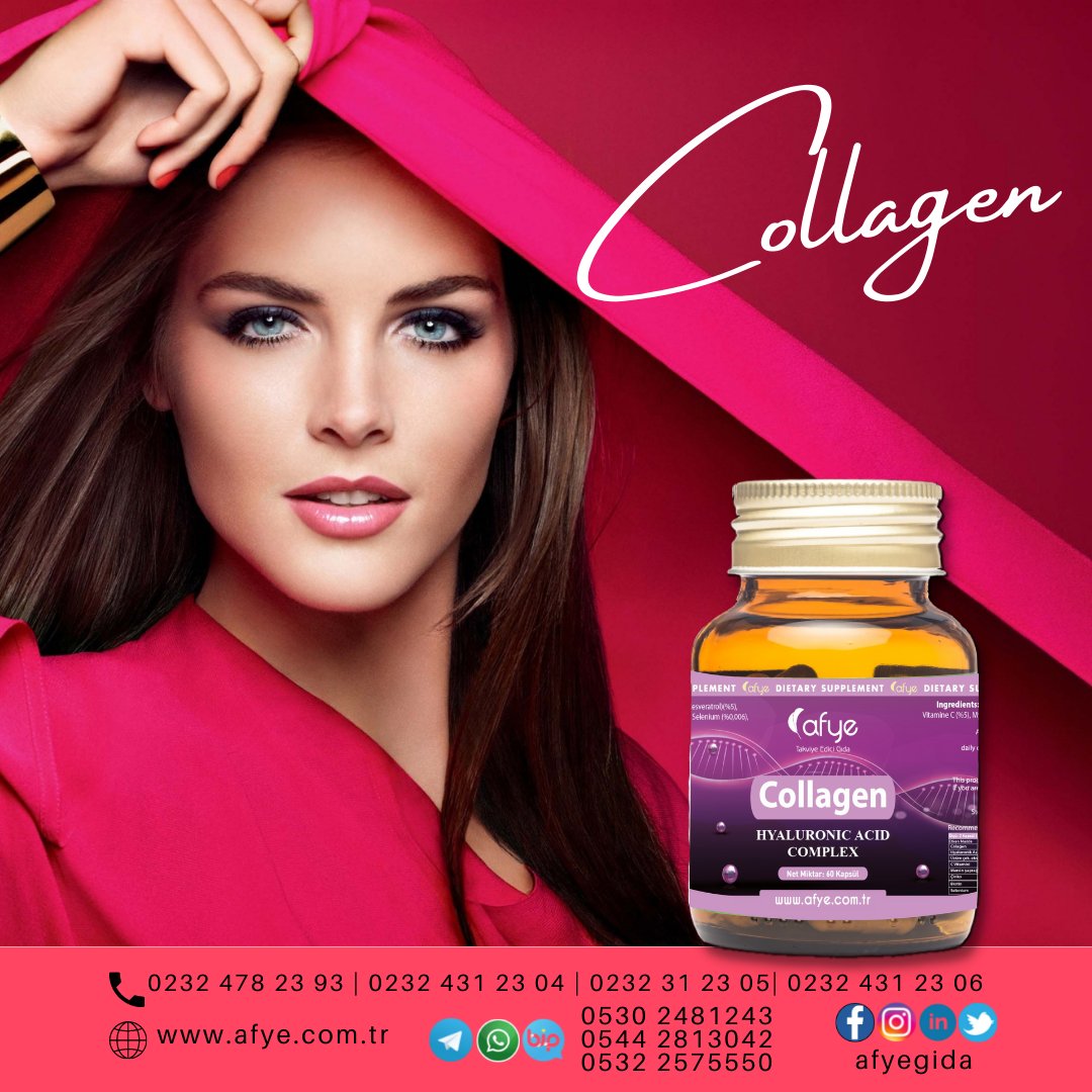 afyegida's tweet photo. Collagen Etkisi
Işıltınız ile göz kamaştırın Afye Bitkisel Gıda Takviyelerinden yeni ürün Collagen
#afye #bitkiselürünler #bitkiselgıdatakviyeleri #collagen #kolajen #sigarazammı #Pazartesi #SağlıkcıGrevde #ZincirMarketleriBoykot #CarlsenNepo #LaCasaDePapael5 #masterchefturkiye https://t.co/ixRkvXYTlb