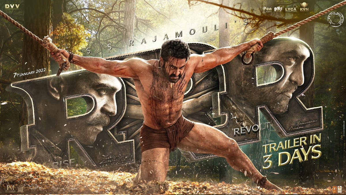 MirchiTWD's tweet photo. #Bheem #RRRMovie #RRRTrailer #JuniorNTR #KomaramBheem https://t.co/vdwrw1g3f9