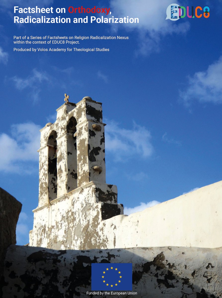 EDUC8_Project's tweet photo. Did you know that Orthodoxy means actually “adherence to correct creeds and to righteous praxis”❓

👀 Visit https://t.co/62OITEQDb1 and take a look at our factsheet on #Orthodoxy for more interesting information.

@EU_Commission #SecurityUnion #resilience #radicalization #Educ8 https://t.co/CjTsIMNpZu
