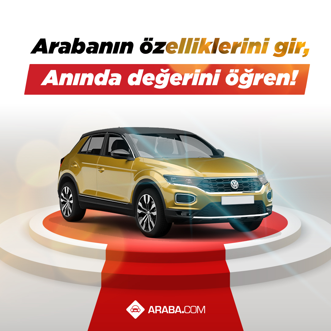 Araba.com’dan araban için 1 dakika içinde fiyat teklifi al! Hızlı ve kolay bir deneyim için hemen bio’daki linke tıkla.

#arabacom #araçsatış #araba #araç #türkiye #İstanbul #ankara #izmir #hemensat #ekspertiz
