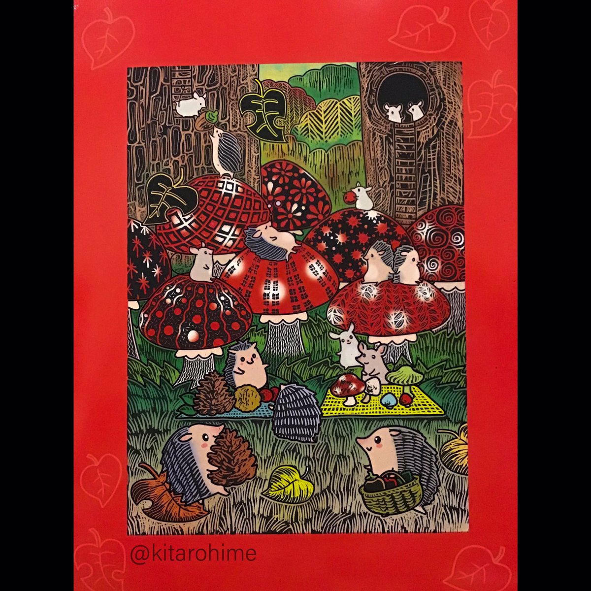 kitarohime's tweet photo. ✌️😁スクラッチアート1枚完成〜🎉
【Artful Etching Kawaii by Chie Kutuwada】より
#スクラッチアート #etchart #scratchart #scrachart https://t.co/B6VYNfaKUK