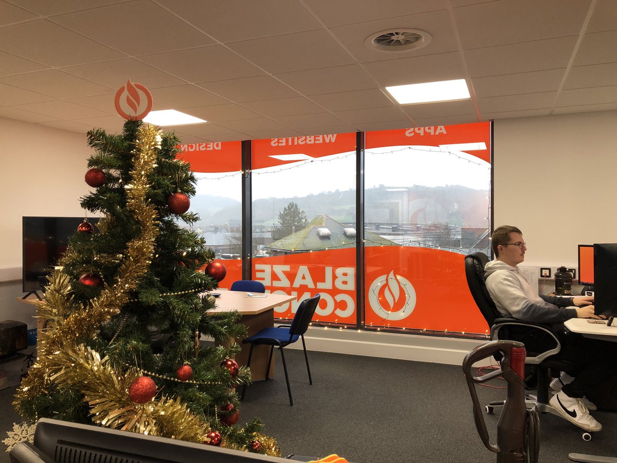 Christmas decorations are up! 🎄