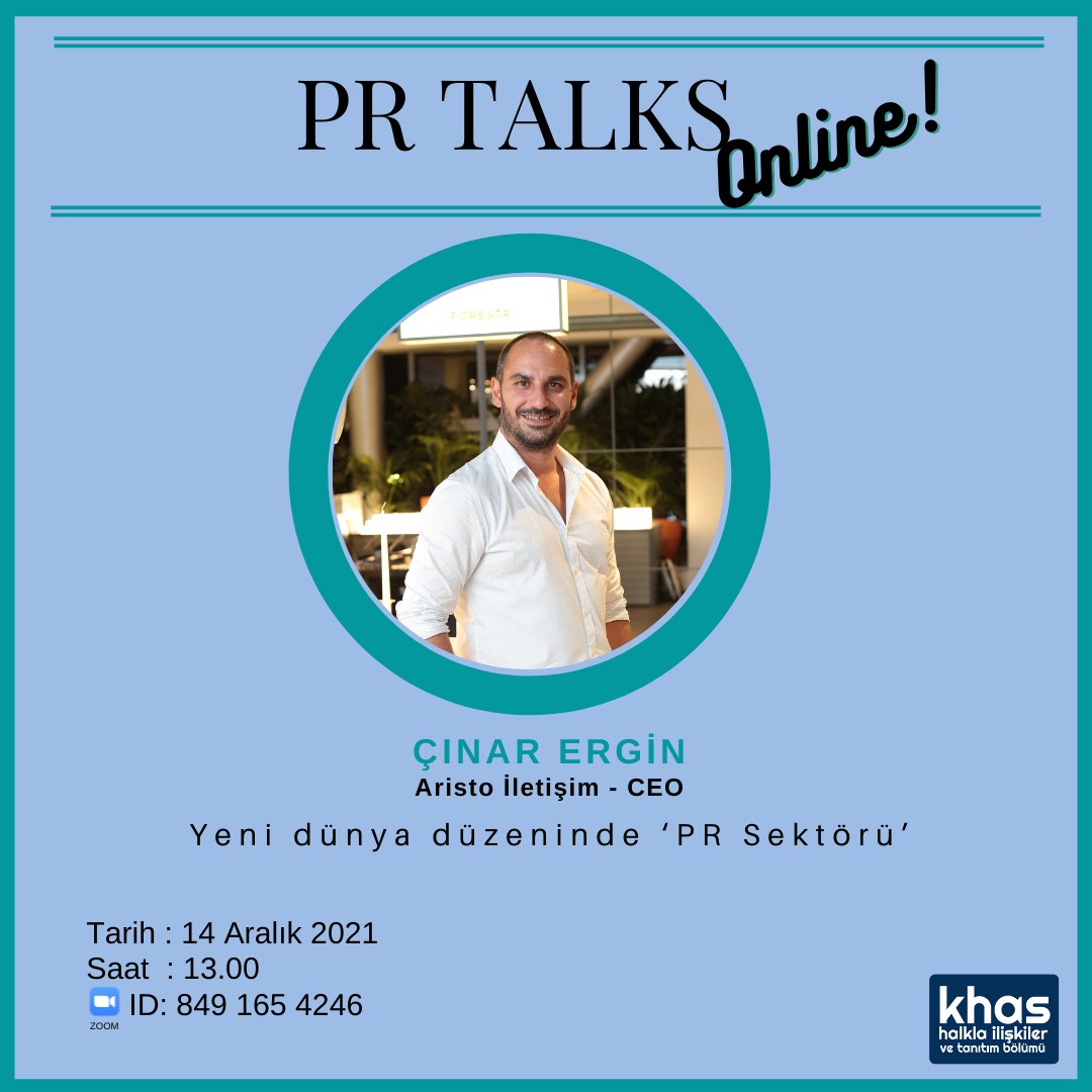 khas_pr's tweet photo. Aristo İletişim CEO'su Çınar Ergin ile PR Talks'ta buluşuyoruz.

#PR #Halklailişkiler #PRTalks #aristoiletişim https://t.co/8BnUPK3I3m