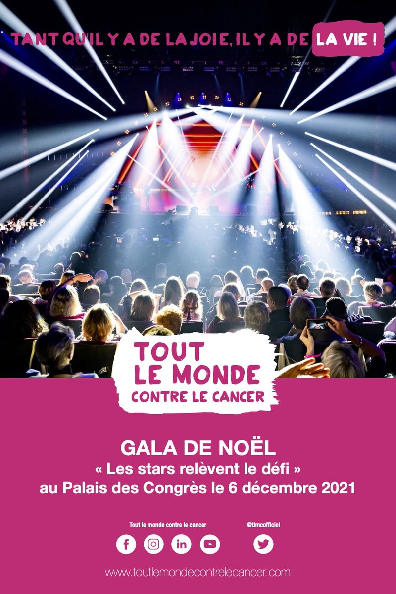 CSOEC's tweet image. 💫 Les collaborateurs du #CSOEC seront ce soir à l’évènement #LesStarsRelèventLeDéfi ! 🎶 

#ToutLeMondeContreLeCancer #cancer #solidaire