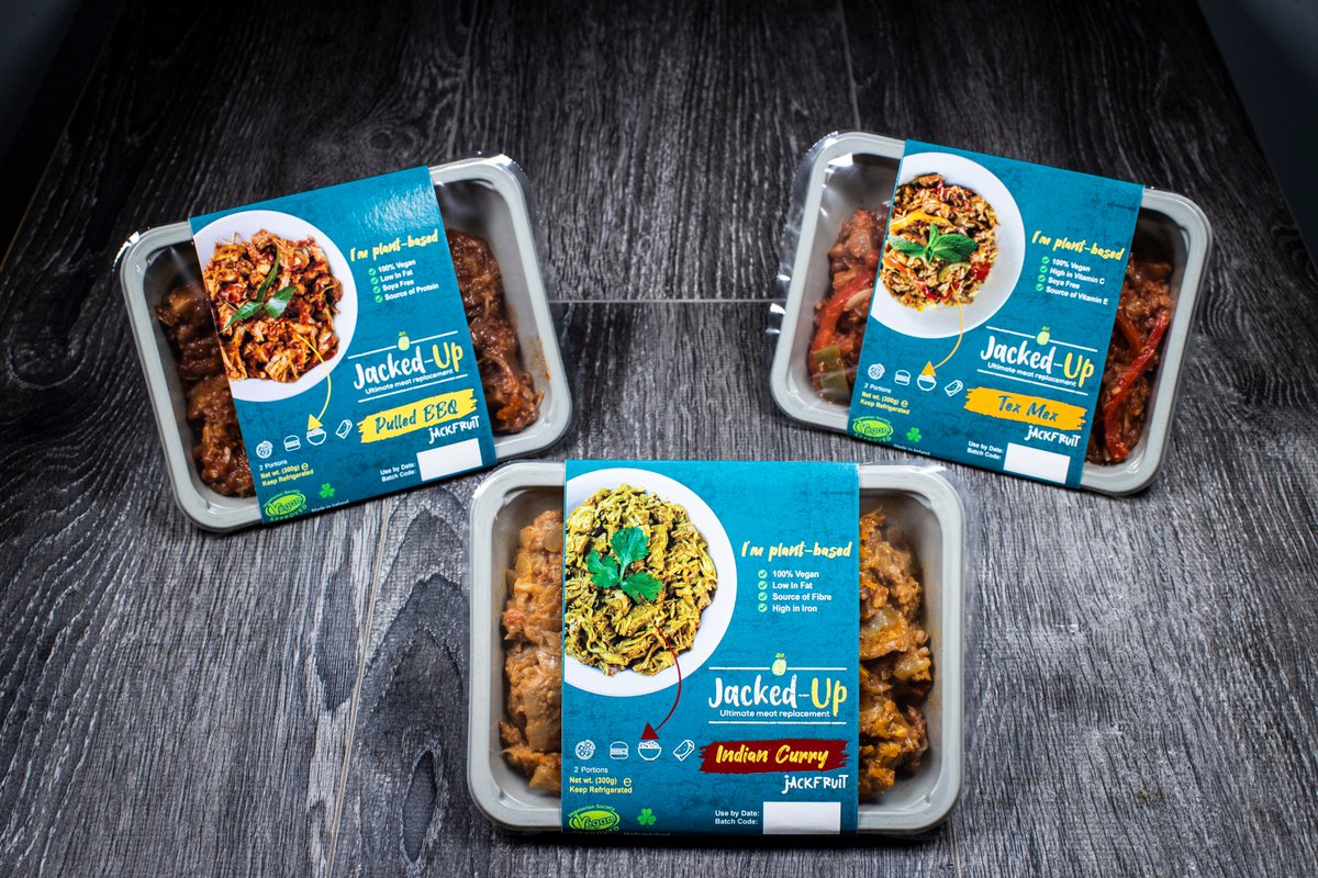 JackedUpIreland's tweet photo. If you are interested in having our three flavours - Indian Curry, Pulled BBQ and Tex Mex - in your eatery, get in touch on info@jackedup.ie or call +35318024888
#JackedUp #GetJackedUp #vegans #vegetarian #meatless #GoMeatless #meatlessmeals #meatlessmonday https://t.co/9GIcNO1vh0