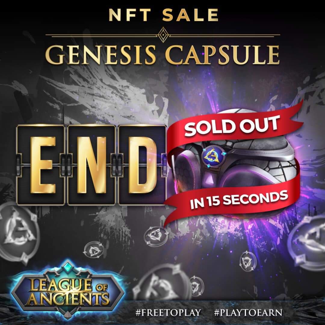 Jayzen81's tweet photo. #NFTgame #MOBA #S2M27 
Don't worry there are more Nft sale schedules are still coming  🤩
#LeagueofAncients #MOBA #freetoplay #PlayToEarn #NFTGame #loaders https://t.co/SViXDyRmUi