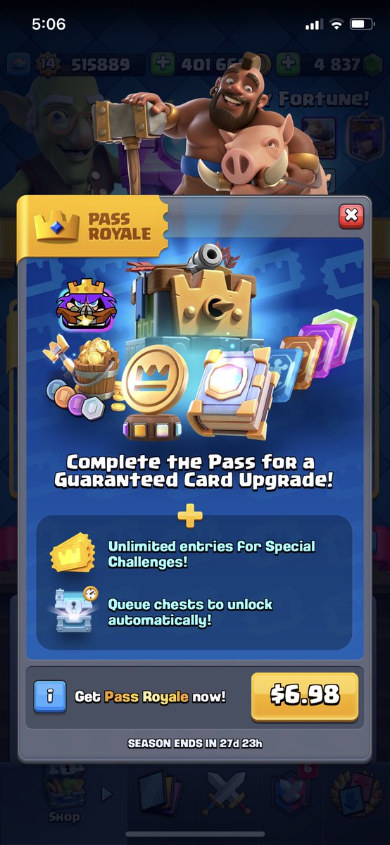 🙌Pass Royale Giveaway X5🙌

Requirements
- Follow, Like and Retweet
- Follow <a href="/Gladius_CR/">gladius</a> 
- Sub to my youtube channel 
youtube.com/c/FamousKidCR

Winners Chosen in 5 days❤️🏆