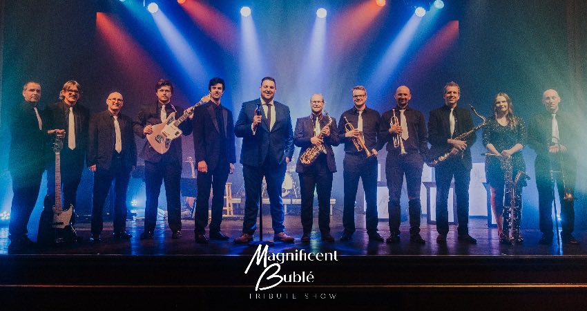 Morecambe Winter Gardens (@morecambewg) on Twitter photo This Saturday
MAGNIFICENT BUBLÉ AT CHRISTMAS
Doors open at 7:00pm
Show starts 8:00pm
Seating will allow for social distancing
More details and tickets are available via the link ⬇️
morecambewintergardens.co.uk/whats-on-2021/
<a href="/magbubletribute/">Magnificent Bublé</a> This Saturday
MAGNIFICENT BUBLÉ AT CHRISTMAS
Doors open at 7:00pm
Show starts 8:00pm
Seating will allow for social distancing
More details and tickets are available via the link ⬇️
morecambewintergardens.co.uk/whats-on-2021/
<a href="/magbubletribute/">Magnificent Bublé</a>