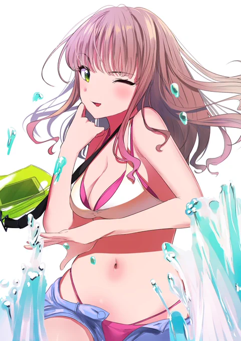 夢芽ちゃん水着
#SSSS_DYNAZENON 