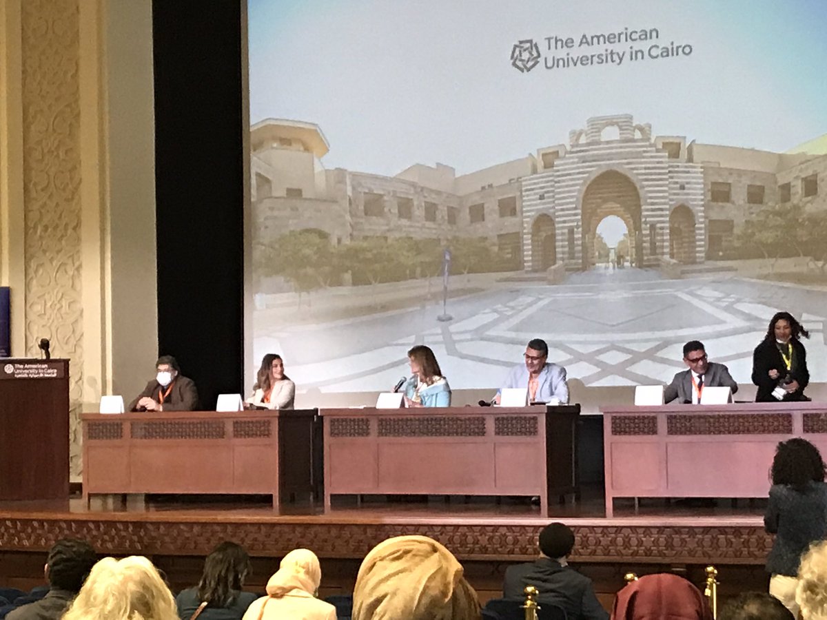 Caravan_AUC's tweet photo. #HappeningNow: #CairoMediaConference3 First panel of the day: The Rise of No-Context Journalism https://t.co/at3mpaQpMQ