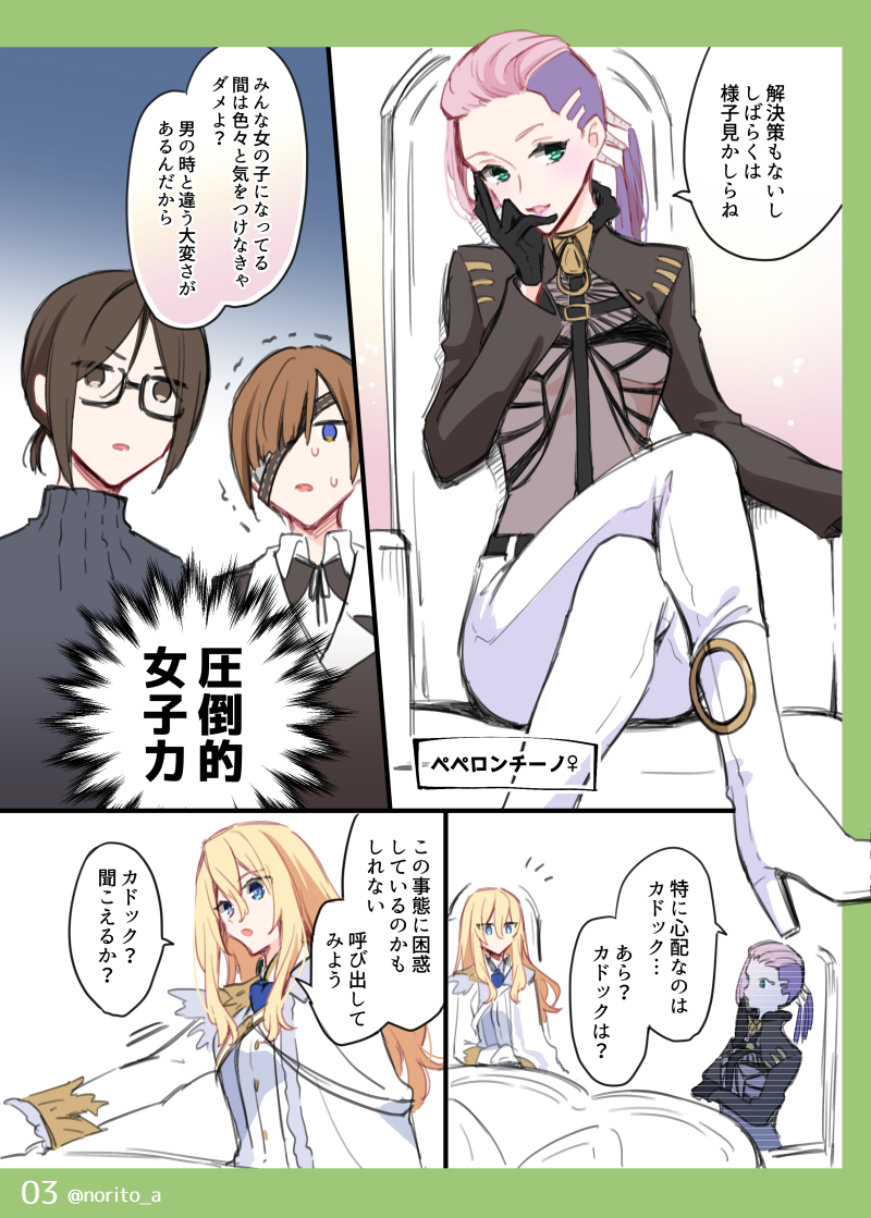 クリプター達が性転換しちゃった話
#FGO 