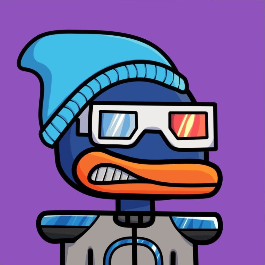 Alim_Crypto's tweet photo. Just bought my first #NFT COSMO DUCKS #1187 https://t.co/L2IvCmu61k