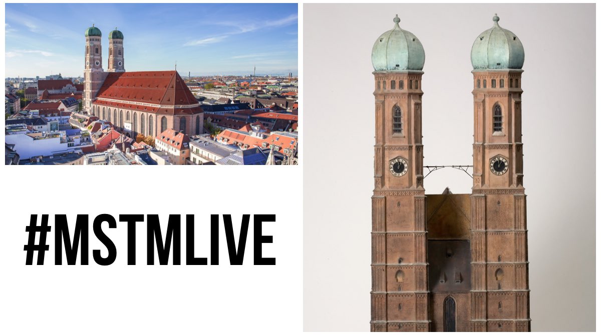 mucstadtmuseum's tweet image. #mstmlive am Montag, 6. Dez., 17 Uhr widmet sich heute einem der größten Wahrzeichens Münchens – der Frauenkirche. @steffiandthecity und Alexandra Jäger stellen Euch das imposante Bauwerk im Museum und in der Stadt vor.