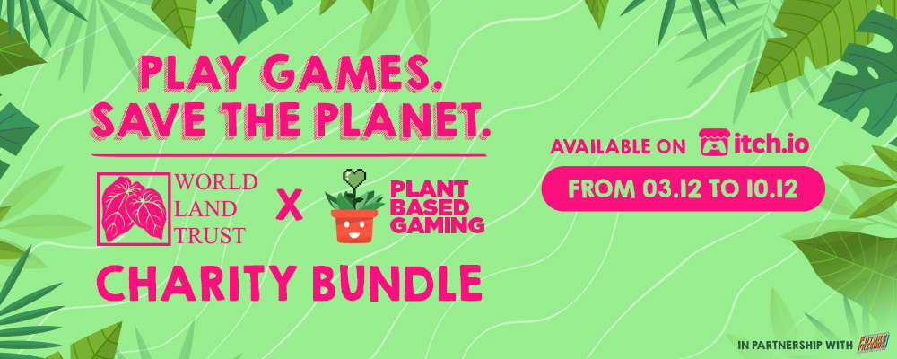 Awesome initiative by <a href="/PlantBasedGamin/">Plant Based Gaming 💚</a> ! ☘️🎮
Buy @worldlandtrust bundle on <a href="/itchio/">itch.io</a> and help to protect the world's most threatened habitats!!!
🌳🍃

#littlemouses is here amongst many awesome games 💪🔥

Check it:
bit.ly/3rTDZYv 

#WildlifeConservationDay #indiegames
