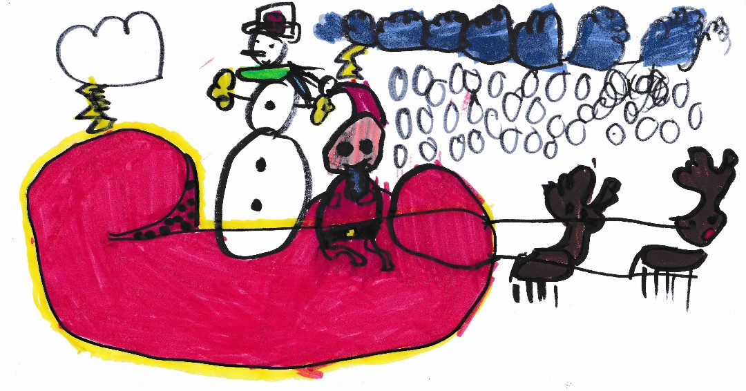 essentiallyl's tweet photo. ❓Where I can get a sleigh 🛷like Lanas❓
👍 Great with reindeer🦌 on sledge 🛷 pulled snow ❄️
☺️ Lana's a careful 🎨artist 🧑🎨 😍 brilliant picture. 🖼️.
#keepessentiallylocal #annualchristmasdrawing #wolvertonlibrary #stonystratford #miltonkeynes https://t.co/0bJVBi2xqH