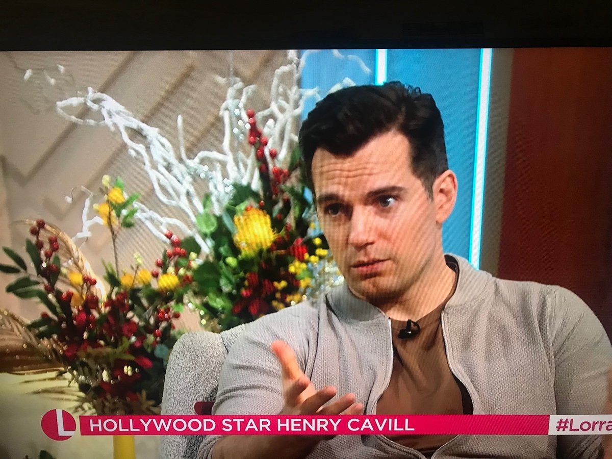 Jordan_Wayne21's tweet photo. 😍😍😍 Always lovely to see him talking so passionate about #TheWitcher and being Kal El/ Clark Kent 🥺 on Lorraine

#Lorraine #RestoreTheSnyderVerse https://t.co/u7vC1VhntF