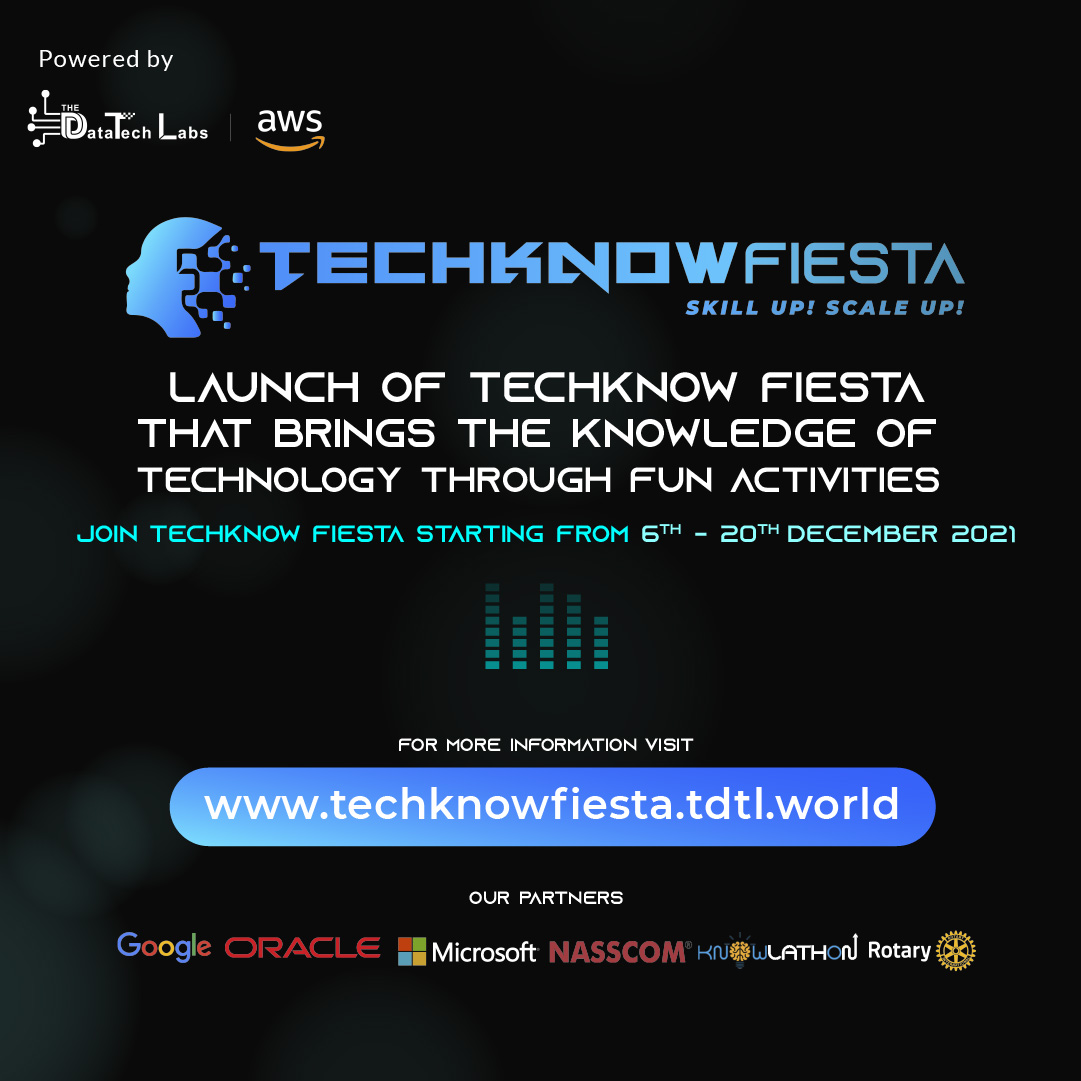 techknowfiesta's tweet image. Reaching out to remind you that the @techknowfiesta has begun. Here is where the revolution begins!

Register now at- lnkd.in/ehWdytNr

#TDTL #techknowfiesta #aws #cloudtechnology #artificialintelligence #machinelearning #LNA #learningneedsanalysis #awsprogram