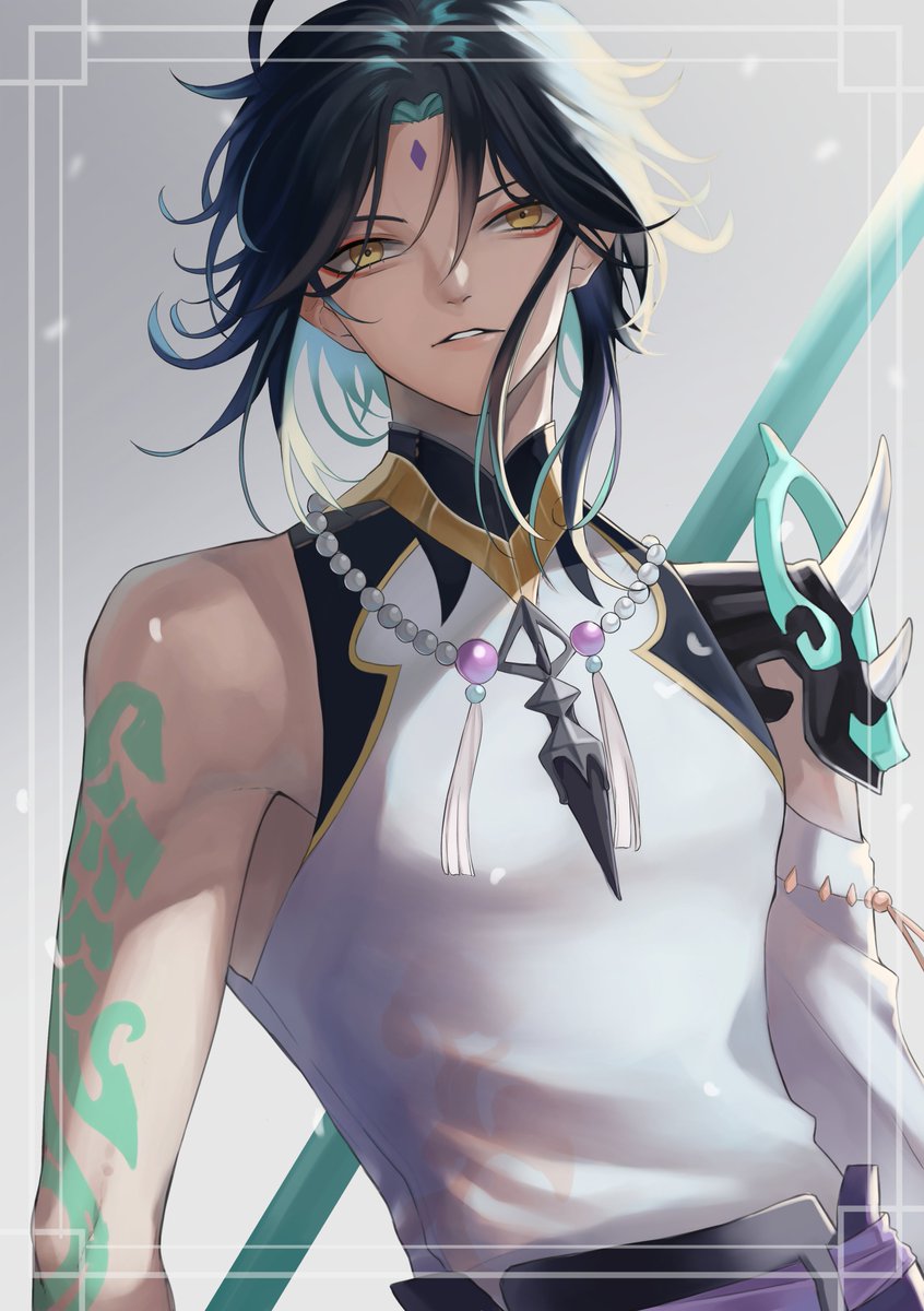 Long time since the last time I drew Xiao
#原神 #xiao