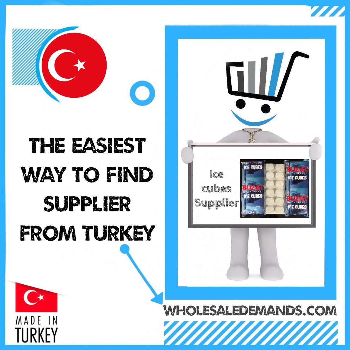 Wholesaledemand's tweet photo. Post your demand on https://t.co/LkVr2uGqAi
Import Ice Cubes from Turkey.
#b2b #ice #icecube #icecubes #iceproductions #icecubesproduction #icecubeproducer #icecubesupplier #findingsupplier #importfromTurkey #SupplyChain #restaurant #bars #cafes #ecommerce #business #trade https://t.co/a9m1o7jqt3