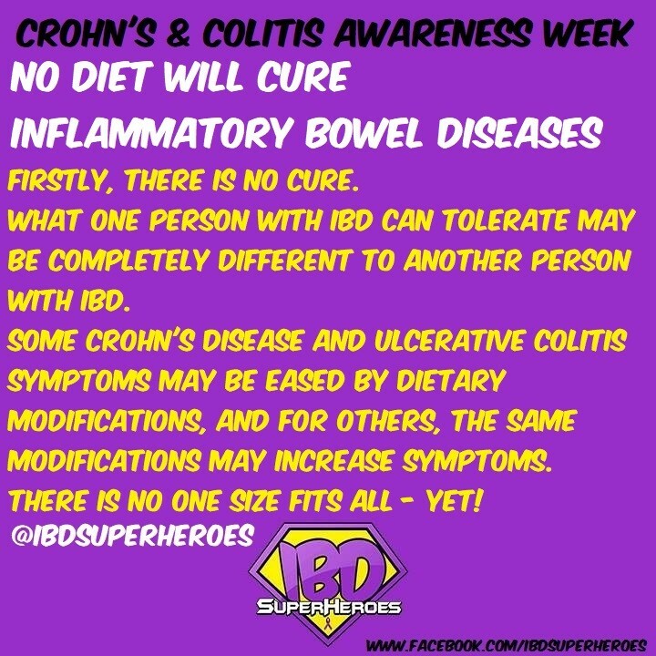 IBDSuperHeroes's tweet photo. 💜 #CrohnsAndColitisAwarenessWeek | December 1st – 7th | #IBD myths 💜

#IBDSuperHeroes #Crohns #Colitis #CrohnsDisease #UlcerativeColitis #IBDawareness #IBDAwarenessWeek #IBDVisible #IBDBeyondBorders #MakingTheInvisibleVisible #InflammatoryBowelDiseas… https://t.co/xDJYu9fJGy https://t.co/K4SSi60ual