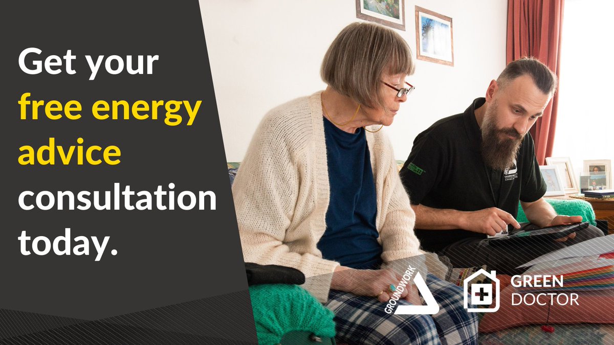 Taking back control of your energy bill can help improve both your physical and mental health 😀

Find out more about how Groundwork Green Doctors can help you: groundwork.org.uk/greendoctor/