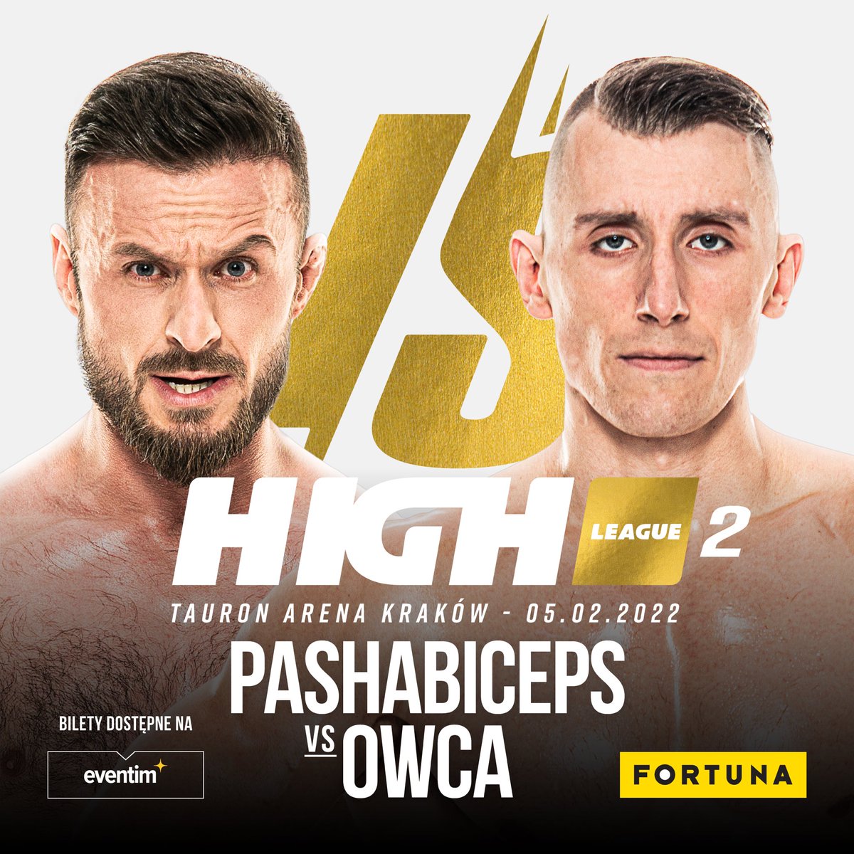 🤯 OGŁASZAMY WALKĘ WIECZORU HIGH LEAGUE 2!

💣 Legenda światowego e-sportu, Jarosław „pashaBiceps” Jarząbkowski, zmierzy się z ikoną YouTube’a, Michałem „Owcą WK” Owczarzakiem! 

🎫 Bilety na Eventim.pl!

⭐ #HIGHLeague2: pashaBiceps vs Owca WK. 5 lutego 2022. Kraków