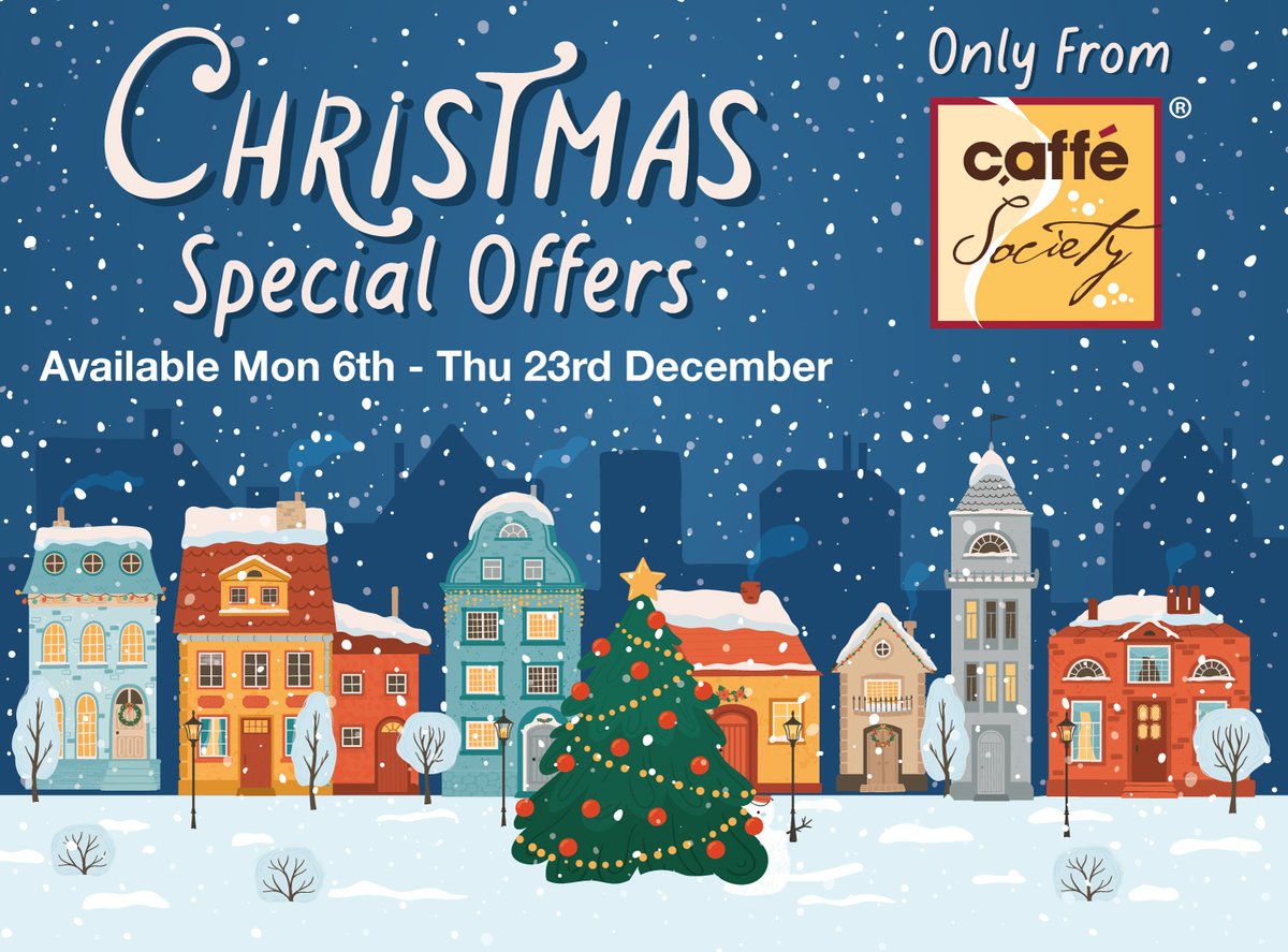CaffeSociety's tweet photo. Our 2021 Christmas special offers are now available, with opportunities to get a free Sweetbird syrup, a box of Lotus Biscoff Belgian biscuits or Bolero chocolates for your customers to enjoy; with your orders over £99. ☕❄️

https://t.co/X5J8wqI9ap https://t.co/FFucsTOuhp