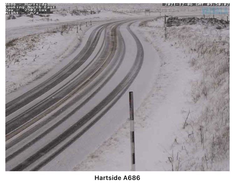 CumbriaRdWatch's tweet photo. #A686 #HartsidePass #Snow
Snow affecting the A686 Hartside Pass between Melmerby and Alston. #CumbriaRoads
P: 10:00 hrs.
Source: Weather Camera.
@INRIXtraffic_N @BBC_Cumbria @CumbriaCrack @TedPeskettNews @UKsnow_updates @UKSnowUpdates https://t.co/hetUa34IKA