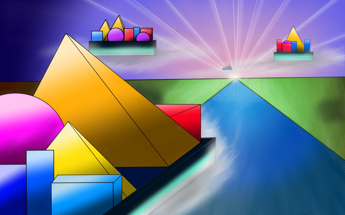 TygrStylz's tweet photo. @Uzzi_fx Primitive floating city.  0.025 $ETH https://t.co/O3RPRP2pEB