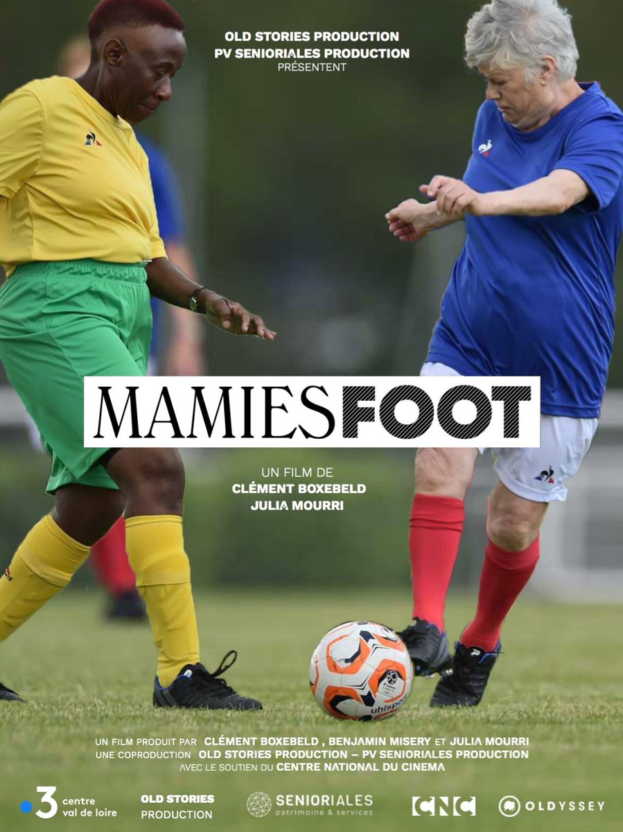 Festival #SilverEco Le Before :⚽️Projection du film "Mamies Foot" au théâtre Miramar à #Cannes Dimanche 12 Décembre à 15h!⚽️
Les mamies footeuses vous attendent nombreux !
<a href="/LabSenioriales/">LAB Senioriales</a> <a href="/senioriales/">Senioriales</a> <a href="/BrouardFred/">Frédéric Brouard</a> <a href="/misery_benjamin/">Benjamin Misery</a> 
Infos et inscriptions : silvereco.org/festival/fr/pr…