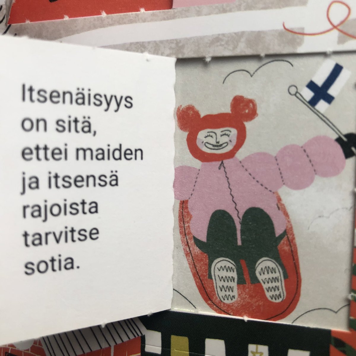 sinikka_rantala's tweet photo. Hyvää #itsenäisyyspäivä’ä! Ja kiitos #helsinginseurakunnat ajatuksia herättävästä joulukalenterista. 😊 @Kirkko_HKIssa #joulukuu https://t.co/NSvnfwffK3