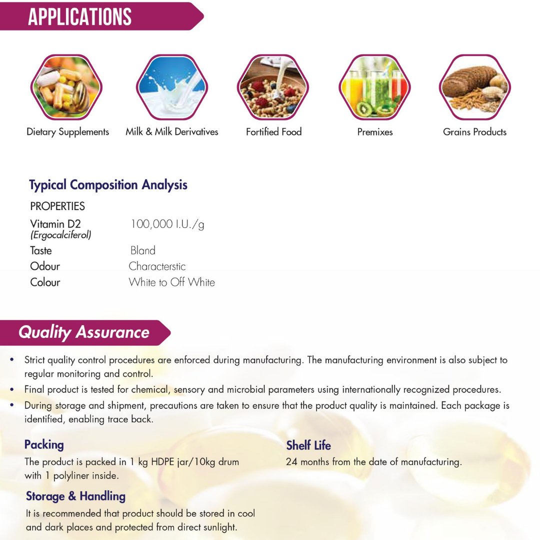 ZLifesciences's tweet image. #Zeopure is a strategic business unit of @ZLifesciences, dedicated to development of novel food &amp;amp; nutraceutical ingredient of the finest quality and purity. 
#foodingredients #vitamind2powder #zeonlifesciences