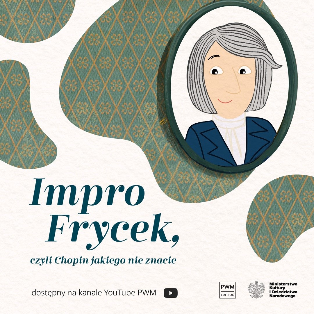 PWMedition's tweet photo. 10 odcinków serii „#ImproFrycek, czyli #Chopin jakiego nie znacie” już dostępnych na YouTube #PWMEdition.
 
Animacje zostały zainspirowane wydaną w serii #MałePWM w 2020 r. książką Kasi Huzar-Czub o tym samym tytule.
 
🇵🇱 https://t.co/AUUsy6M10U
🇬🇧 https://t.co/WyEVElba6R https://t.co/D4au1jcwoF