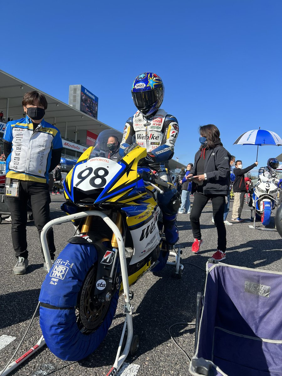 yuzu0519's tweet photo. まいきくん！
#NGK杯 #ST600INT #98 #阿部真生騎 https://t.co/h6RJs9A7ck