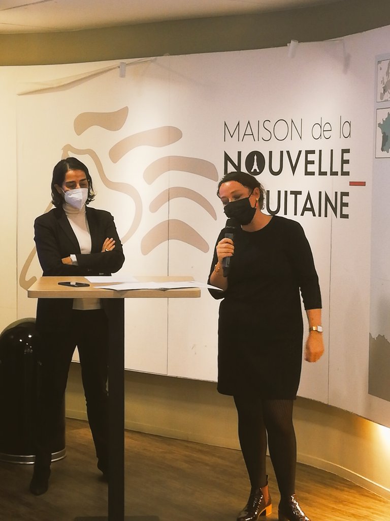 AggloLR's tweet image. Inauguration de la Maison de la Nouvelle-Aquitaine à Paris aux couleurs de La Rochelle et lancement de "2022, année océan"
#larochelleforceocean
#lrfo
@nedellec_marie @svillain @bertaud_c @FEspagnac @RemiJustinien @MNA_Paris