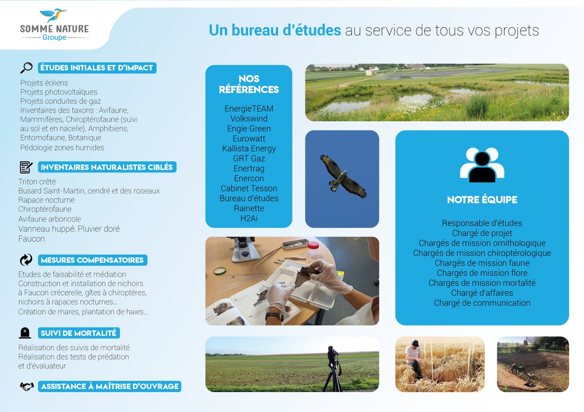 Notre bureau d'études et de conseils est au service de tous vos projets !