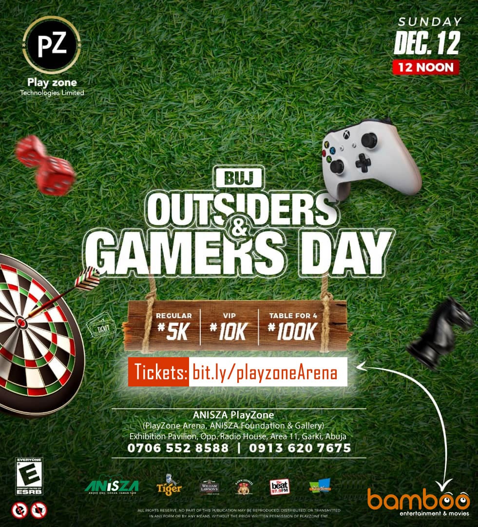 Pls note &amp; correct!

Venue:
PlayZone Arena, ANISZA Foundation &amp; Gallery.

Note: ANISZA all caps!
See image for proper rep.

Come guys, book your tickets fast!