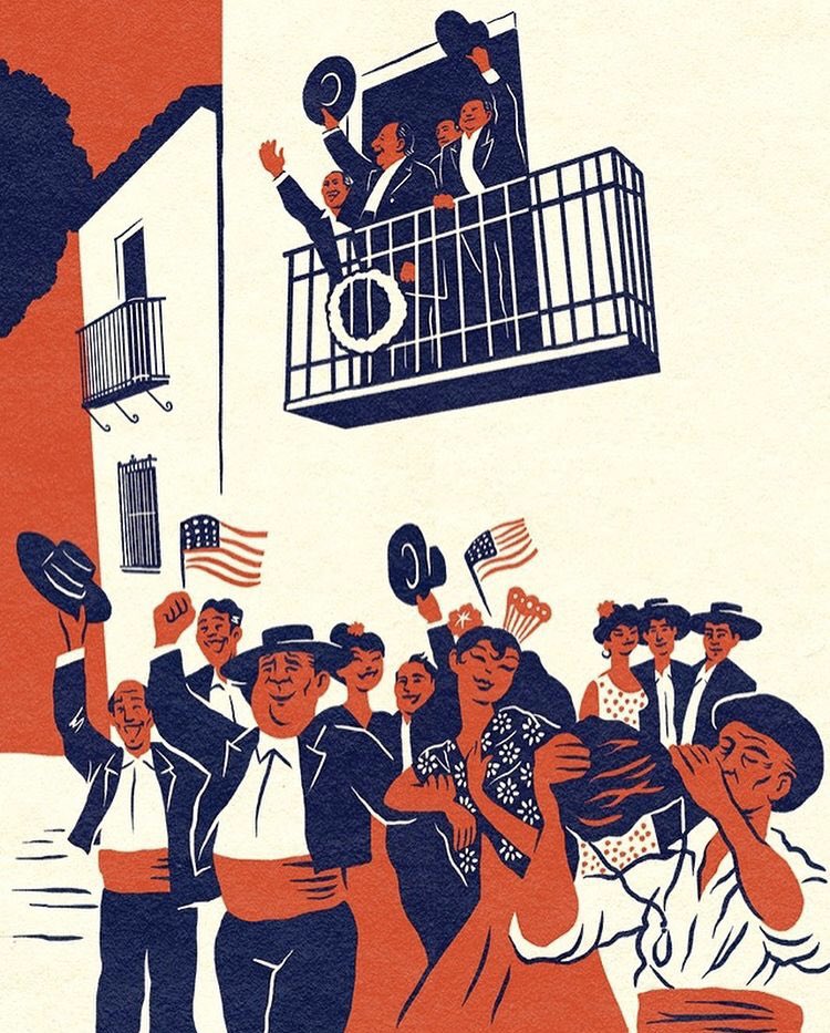 “Bienvenido, Mister Marshall” por Adriá Marqués (El Marquès). 
adriamarques.com/new-products