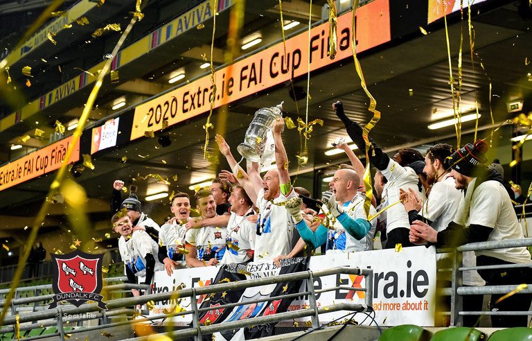 DundalkFC's tweet photo. 🏆 December 6th, 2020. 

⚽️⚽️⚽️ The Davy Mac Cup Final.

#CmonTheTown https://t.co/YbCYoVKSh3