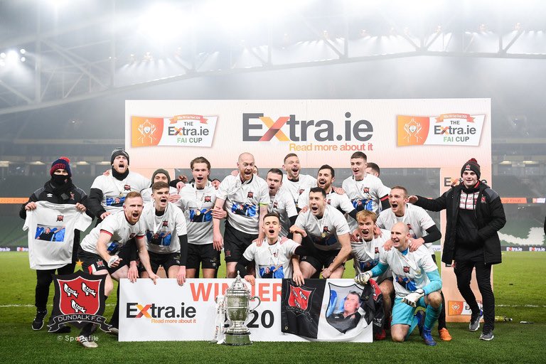 DundalkFC's tweet photo. 🏆 December 6th, 2020. 

⚽️⚽️⚽️ The Davy Mac Cup Final.

#CmonTheTown https://t.co/YbCYoVKSh3