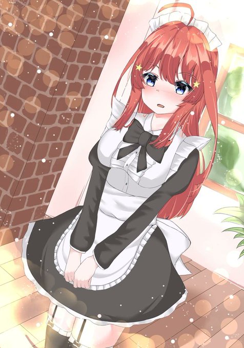 ⭐ Itsuki Nakano ⭐さんがTwitterに投稿した中野五月(五等分の花嫁)のイラスト。