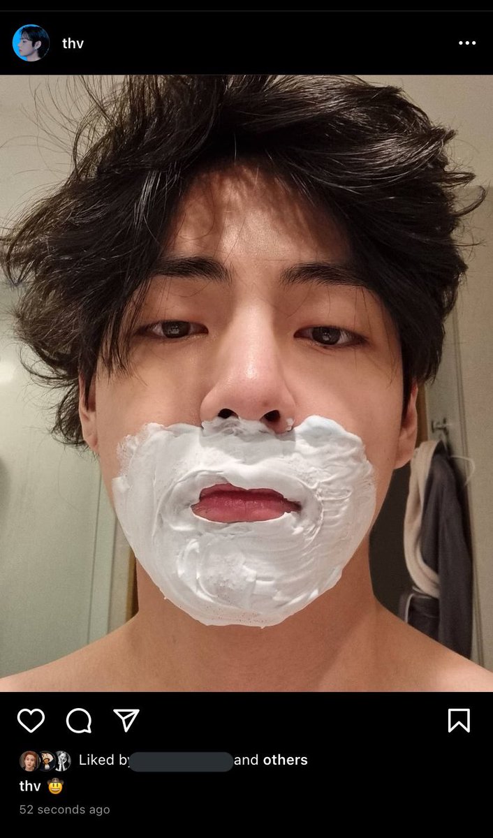 UniversBTS_'s tweet photo. [INSTAGRAM] Atualização de Taehyung 🐯

🐯: 🤠

🐿 @BTS_twt https://t.co/EvAed8JYrN