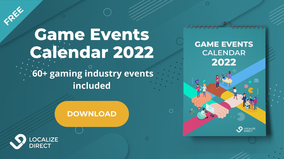 Will you attend any game conferences in 2022? 
We collected 60+ online and offline game events and made a delicate calendar for you.
Click here to download it for free. 🆓bit.ly/3rFgG4b
#gaming #gamedevelopment #gdc2022