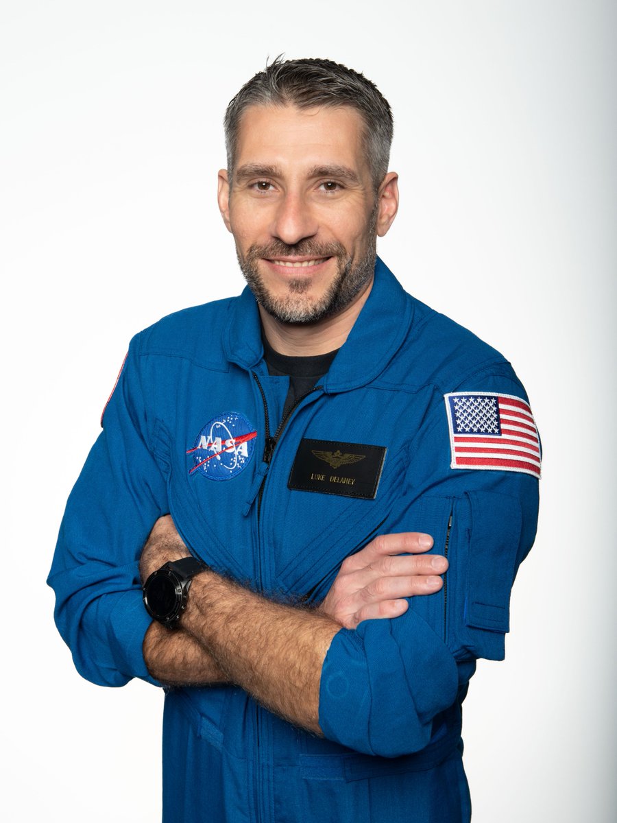 Luke Delaney is a <a href="/NASA_Langley/">NASA Langley Research Center</a> research pilot from Debary, Florida.